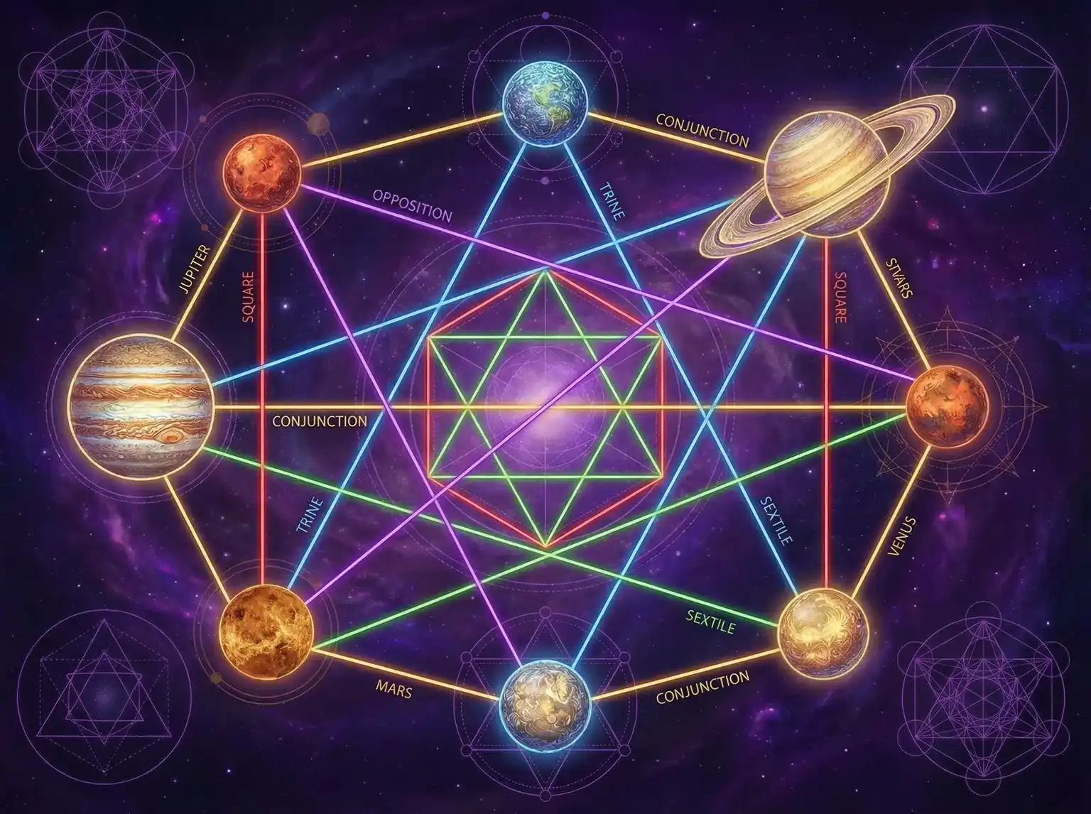 行星相位解读 - 斗罗大陆26集 | 占星学进阶
